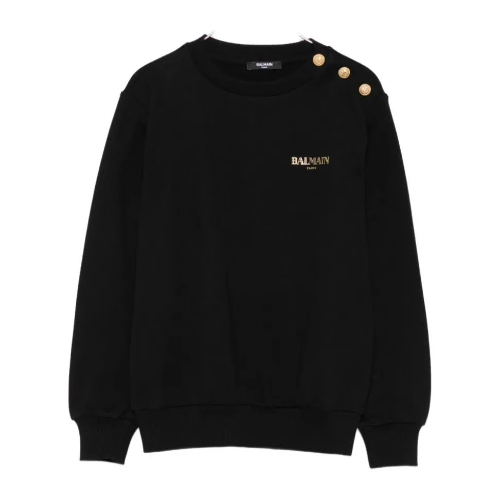 Schicker Nero e Oro Sweatshirt AW25