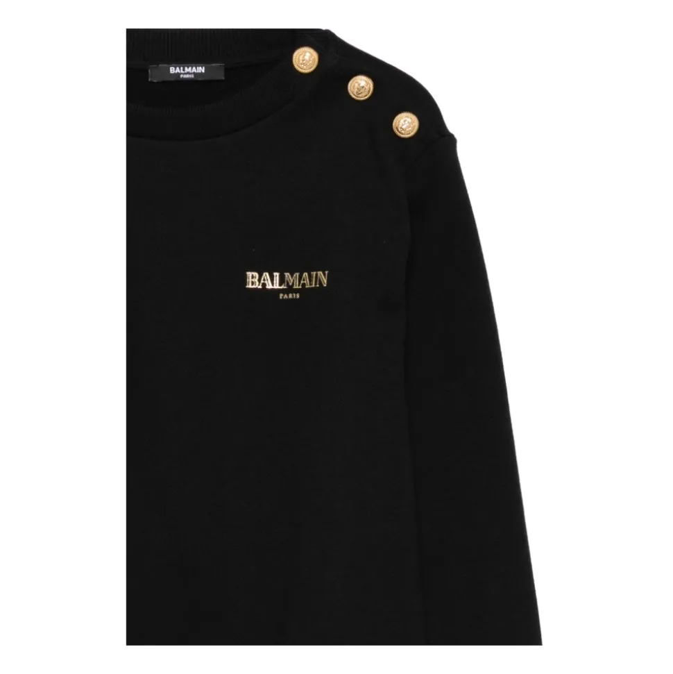 Schicker Nero e Oro Sweatshirt AW25