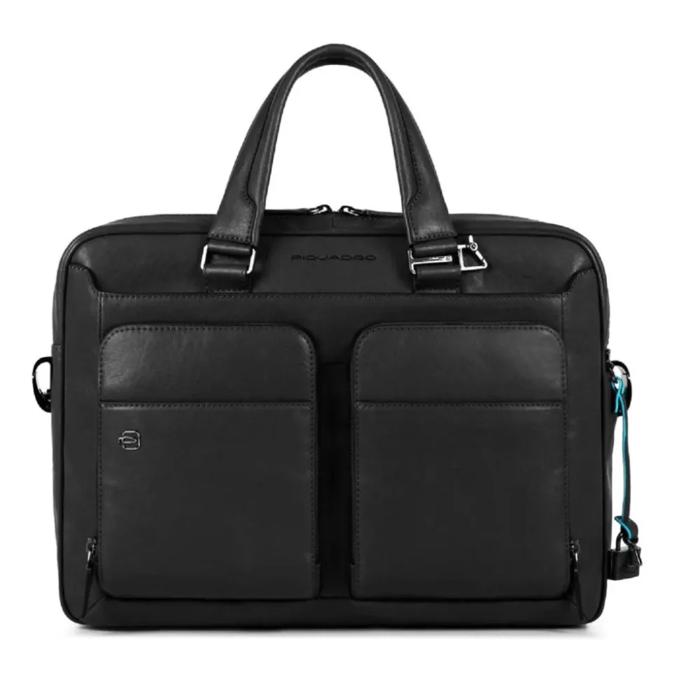 Schlanke Computertasche 15" mit iPad-Fach