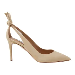 Schleifen Wildleder Pumps mit Stiletto-Absatz