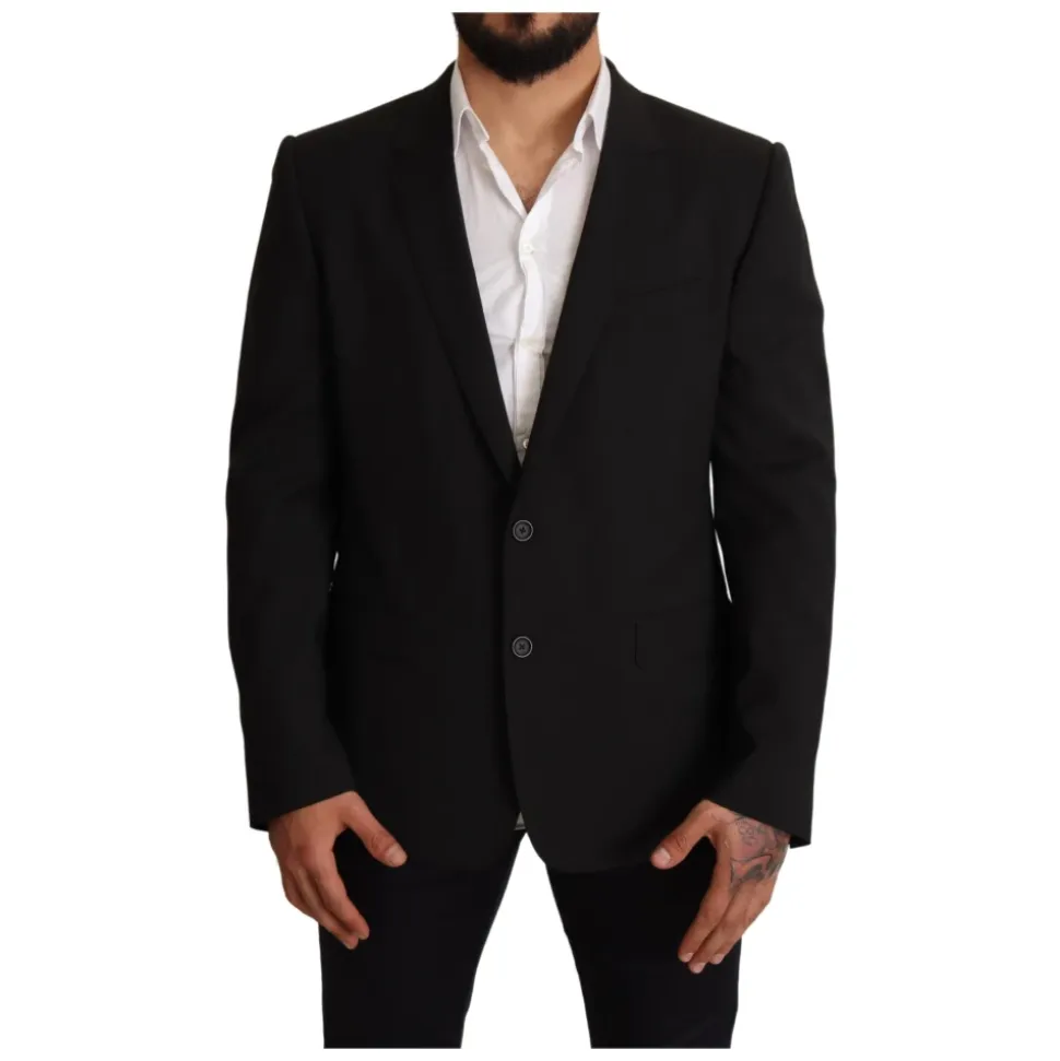 Schmal geschnittener gestreifter Martini-Blazer
