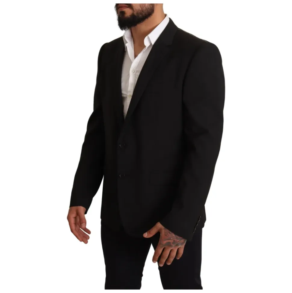 Schmal geschnittener gestreifter Martini-Blazer