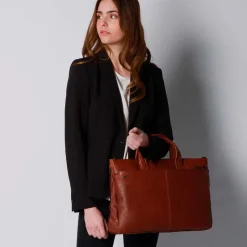 Schmale Laptoptasche 15 mit iPad®-Fach