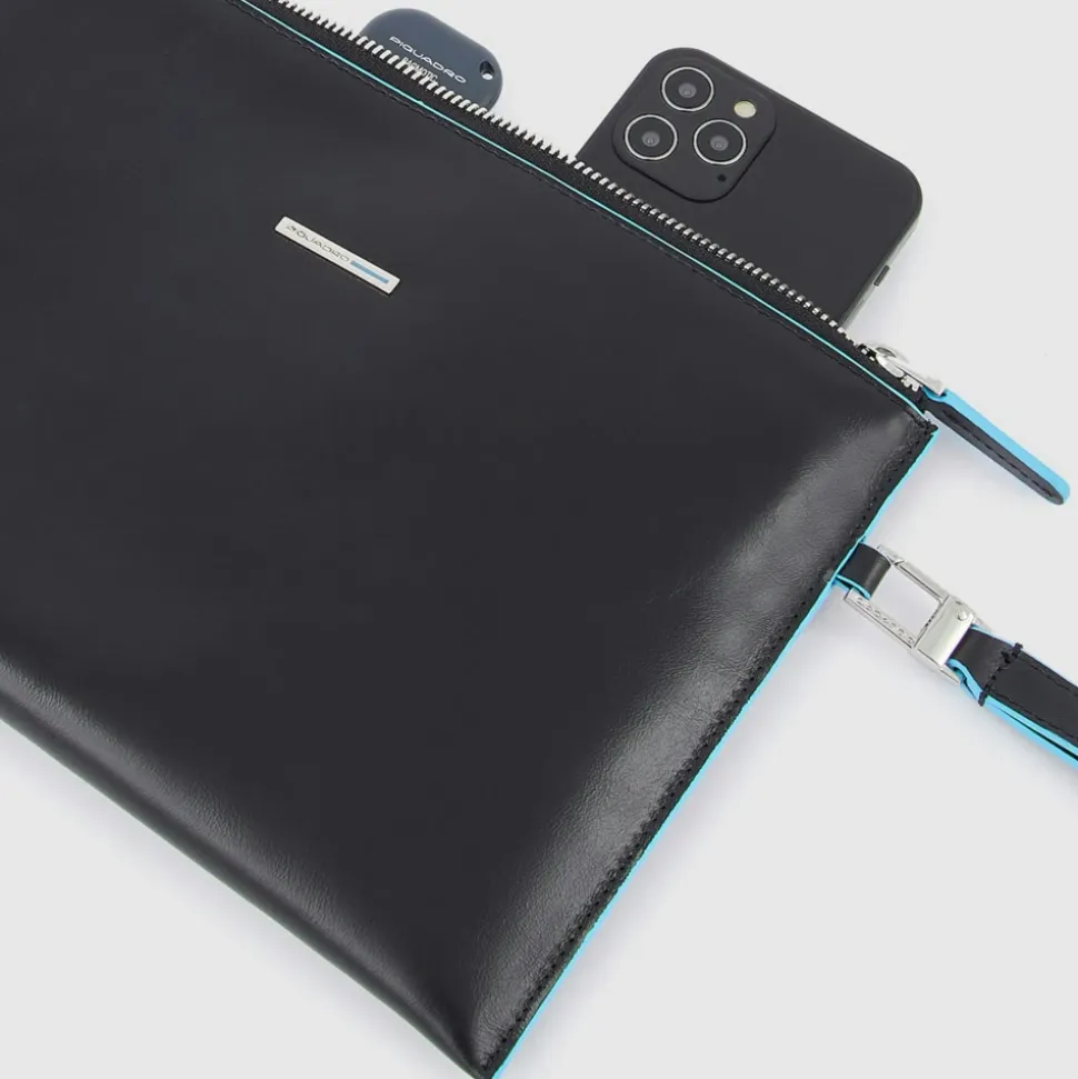 Schmale Pochette Tasche Herren mit iPad®mini-Fach