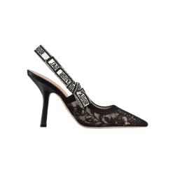 Schmetterling Mesh Slingback Pumpe