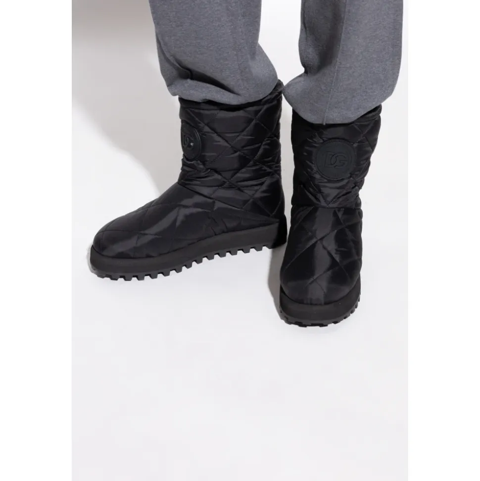 Schneestiefel mit Logo
