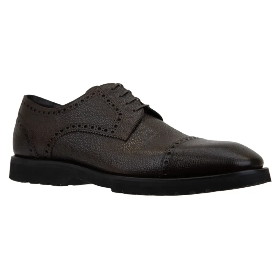 Schnürschuhe aus Leder