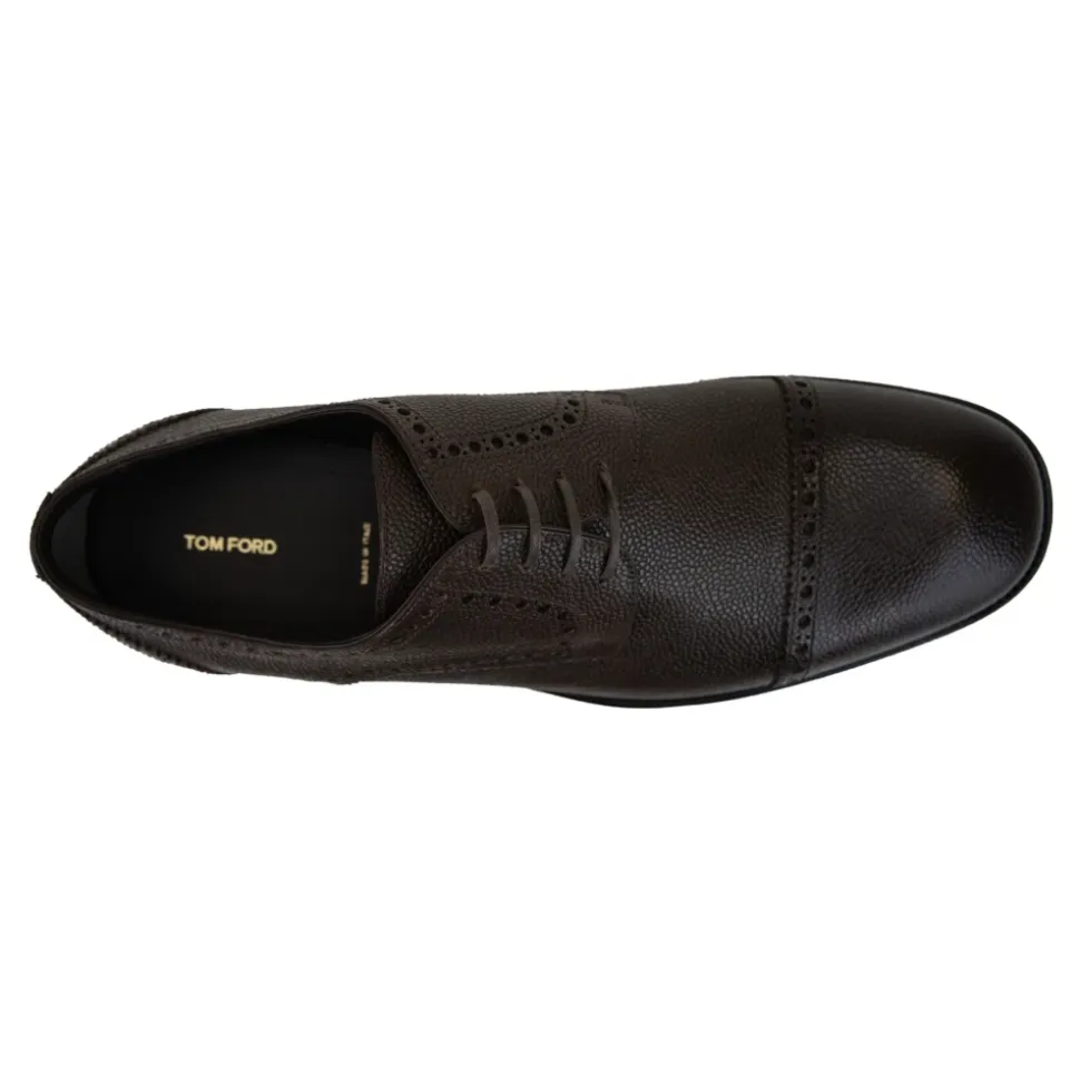 Schnürschuhe aus Leder