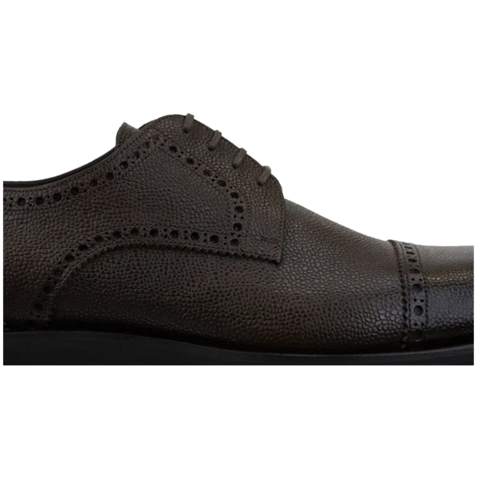 Schnürschuhe aus Leder