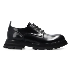 Schnürschuhe aus Leder