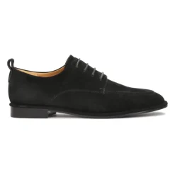 Schnürschuhe aus Wildleder