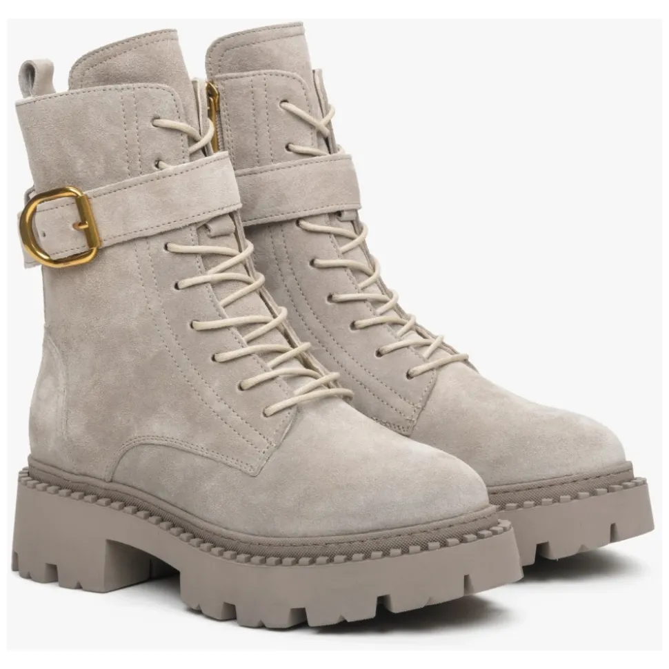 Schnür-Winterstiefel