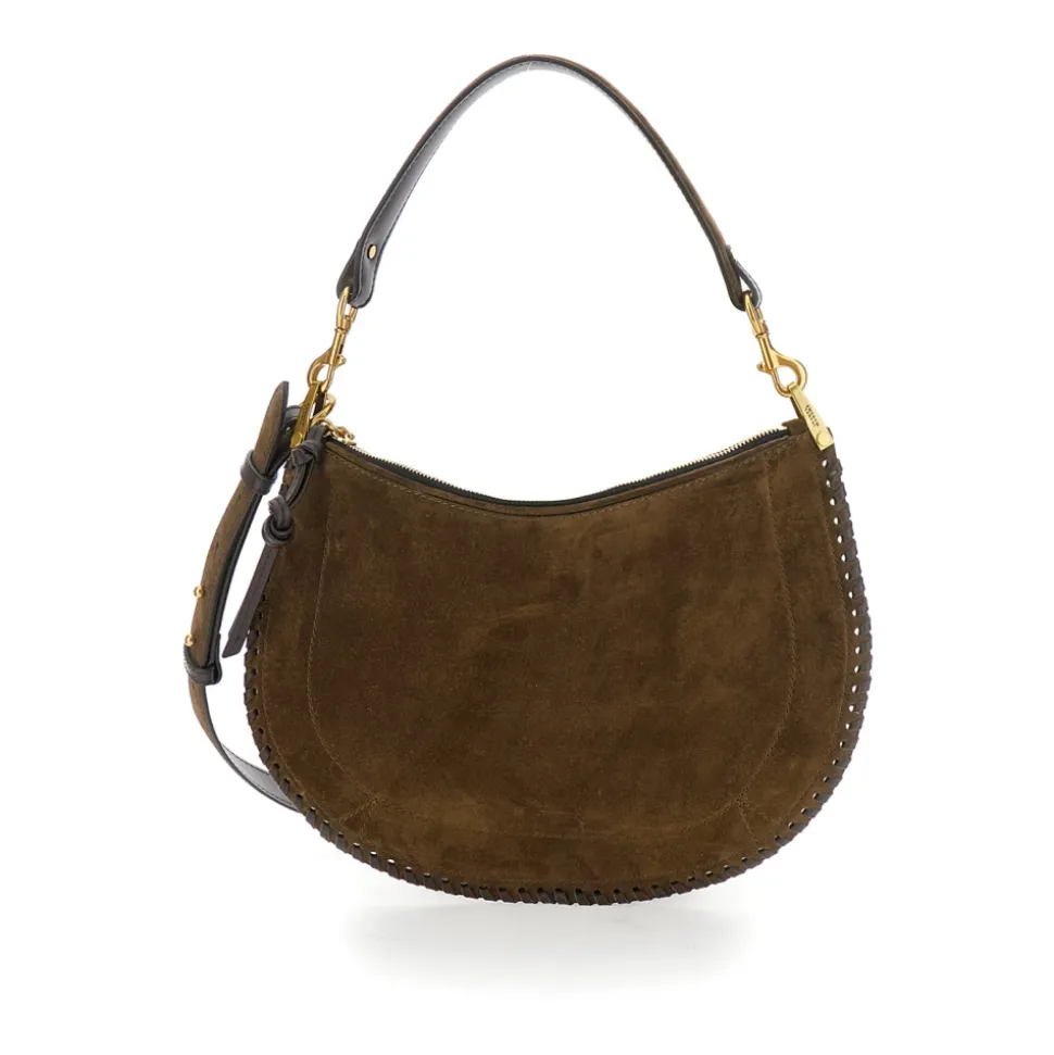 Schultertasche Cognac
