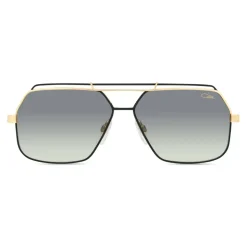Schwarz Gold Stilvolle Sonnenbrille