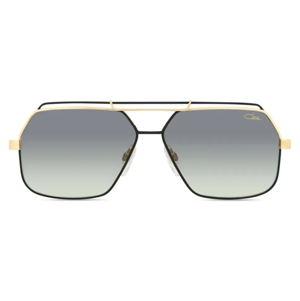 Schwarz Gold Stilvolle Sonnenbrille