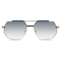 Schwarz Gold Stilvolle Sonnenbrille