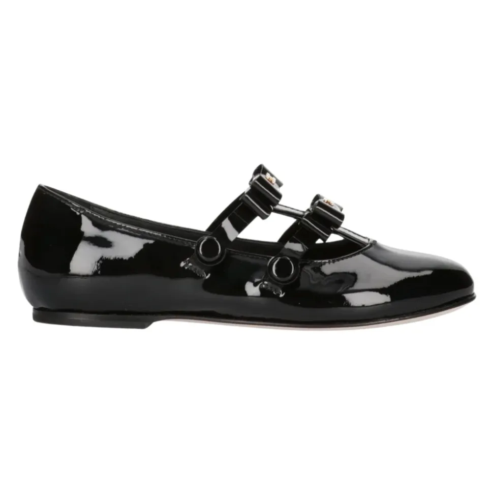 Schwarze Ballerina Schuhe