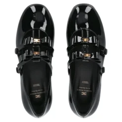 Schwarze Ballerina Schuhe