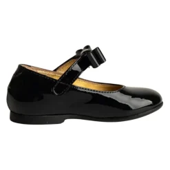 Schwarze Ballerinas aus Lackleder