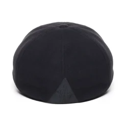 Schwarze Baseballkappe mit Frontlogo
