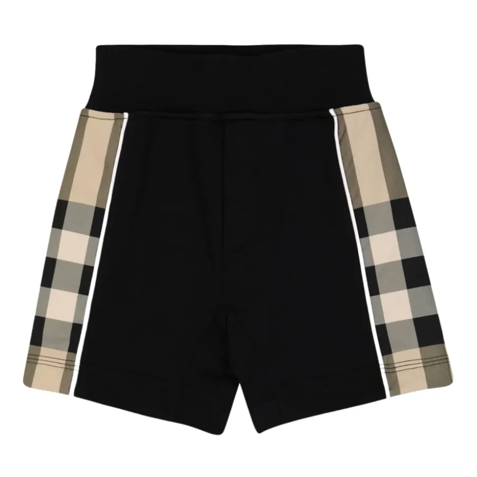 Schwarze Bermuda-Shorts