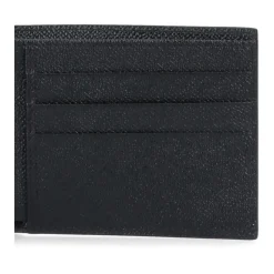 Schwarze Bi-Fold Geldbörsen
