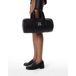 Schwarze Bowlingtasche