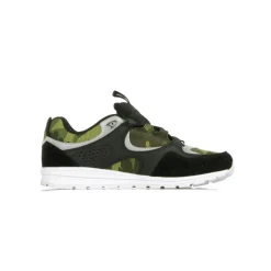 Schwarze Camo Print Herren Skate Schuhe