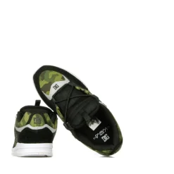 Schwarze Camo Print Herren Skate Schuhe