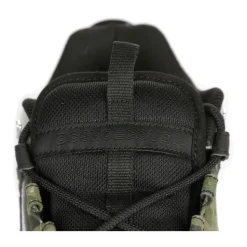 Schwarze Camo Print Herren Skate Schuhe