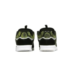 Schwarze Camo Print Herren Skate Schuhe