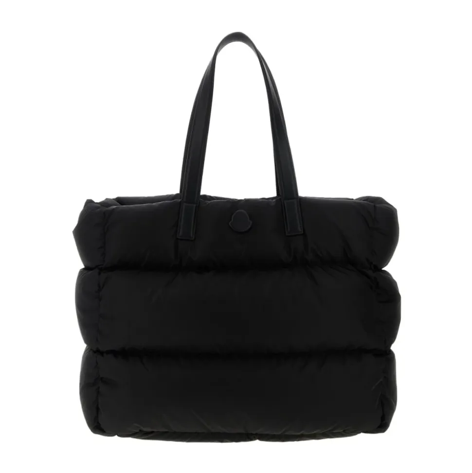Schwarze Caradoc Gepolsterte Tote Tasche
