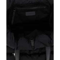 Schwarze Caradoc Gepolsterte Tote Tasche
