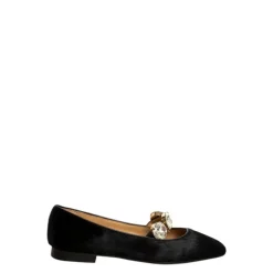 Schwarze Cavallino Ballerina mit Schmuckband