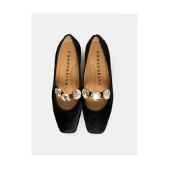 Schwarze Cavallino Ballerina mit Schmuckband