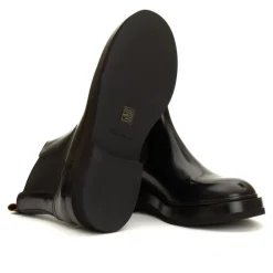 Schwarze Chelsea Boots aus Leder