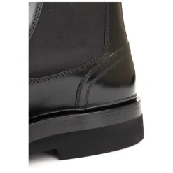 Schwarze Chelsea Boots aus Leder