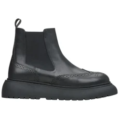 Schwarze Chelsea Boots aus Leder