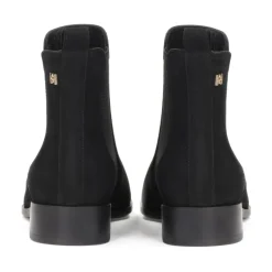 Schwarze Chelsea-Stiefel für Damen
