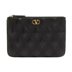 Schwarze Clutch Tasche für Frauen