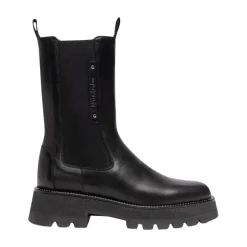 Schwarze Combat Boots mit DryGo!® Technologie