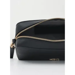 Schwarze Crossbody-Kameratasche Elegante Silhouette