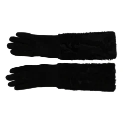 Schwarze Ellenbogenlange Handschuhe - Hohe Qualität