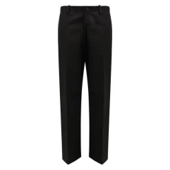 Schwarze Genius Hose Made in Italy