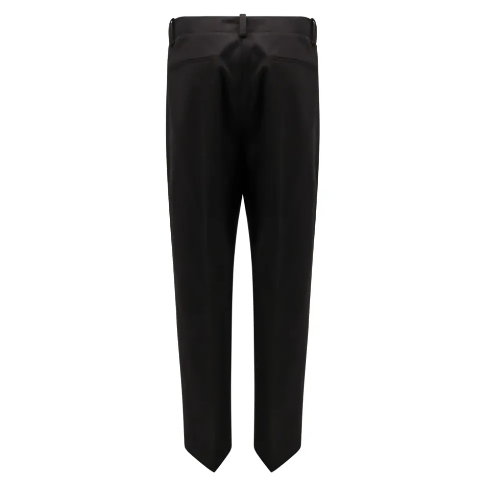 Schwarze Genius Hose Made in Italy