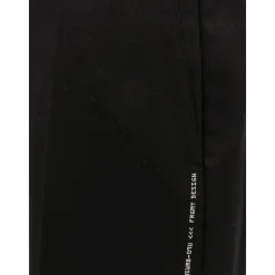 Schwarze Genius Hose Made in Italy