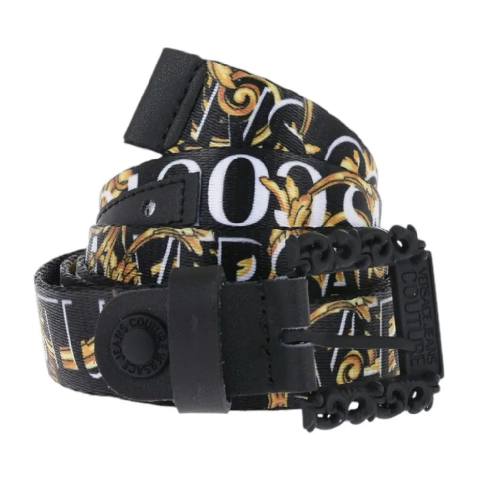 Schwarze Gürtel Stilvolles Modeaccessoire