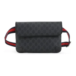 Schwarze Gürteltasche SS25