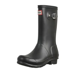 Schwarze Gummistiefel