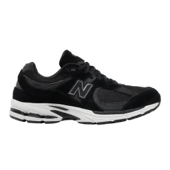 Schwarze Gunmetal 2002R Sneakers